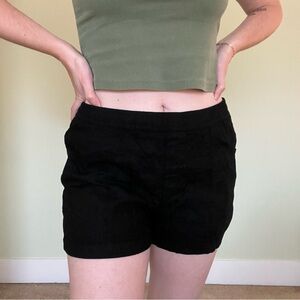 Old Navy Women's High Waist Black Shorts